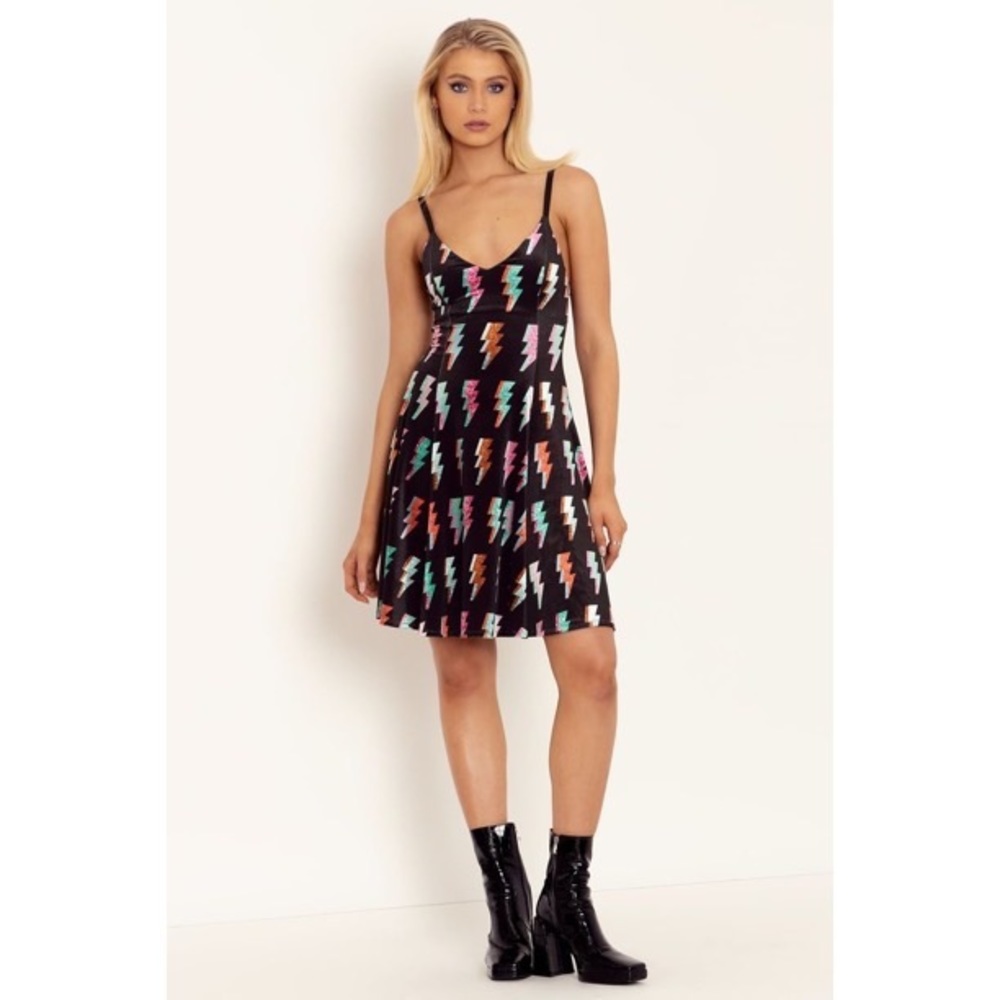 BNWT BLACKMILK ZIGGY LONGLINE STRAPPY VELVET DRESS ⚡️ SOLD OUT